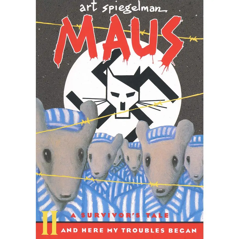 USED-Maus II: A Survivor's Tale: And Here My Troubles Began by Spiegelman, Art (Paperback)