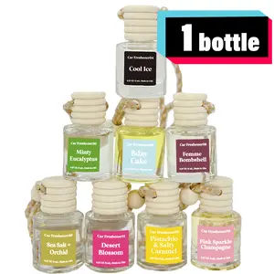 1 Bottle Pick 70+Scent Car Air Freshener Hanging Car Diffuser Frangrance Freshener Made in USA Last 60 days