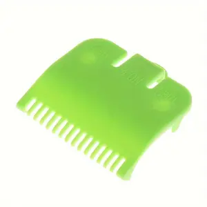 Professional Haircut Clips Usage Guide Comb - Salon Styling Tool - For Precise Trimming - Compatible with Standard Scissors - Suitable for Regular Hair Styles and Relaxed Texture Styles - No Fragrance