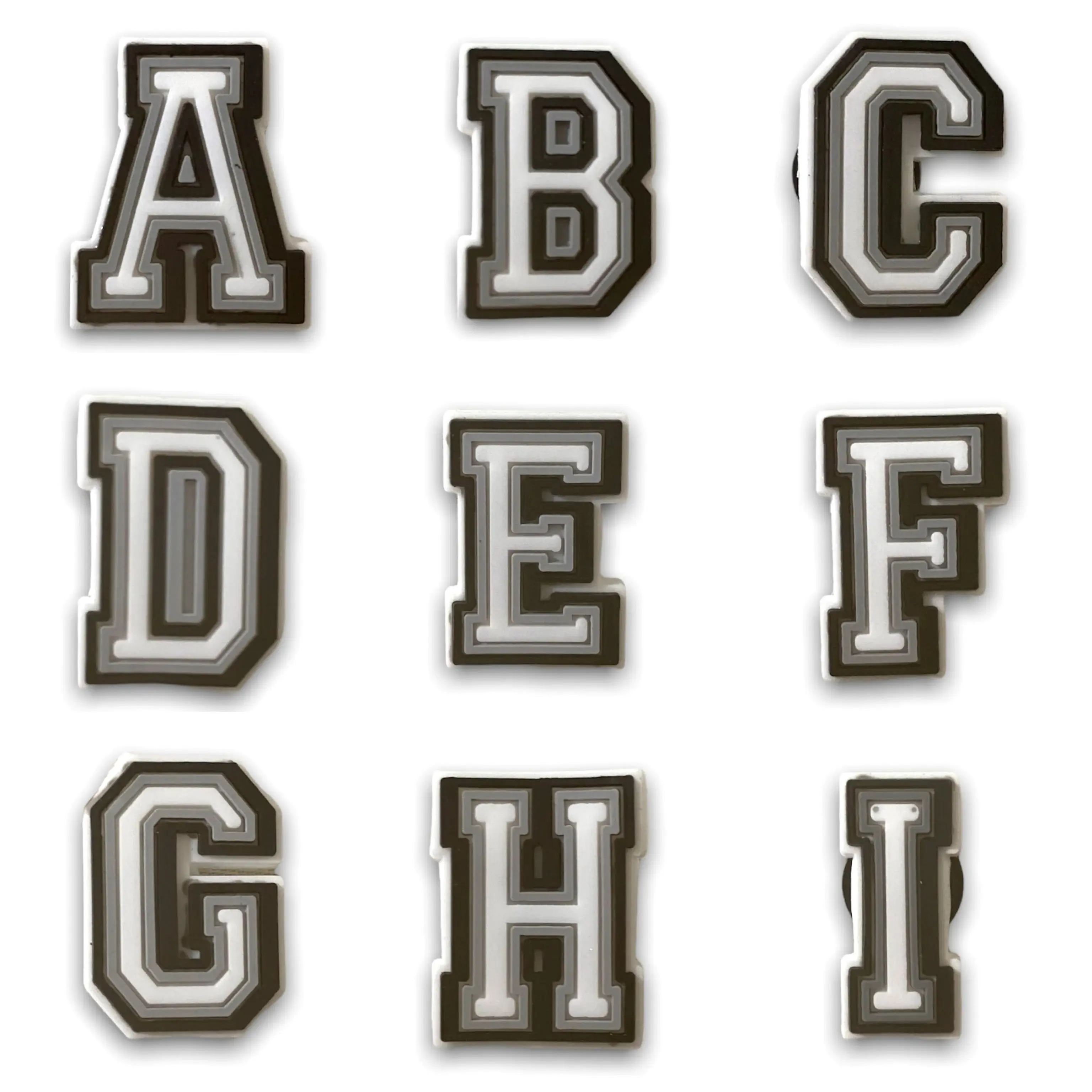 Alphabet Croc Charms Alphabet Croc Charms