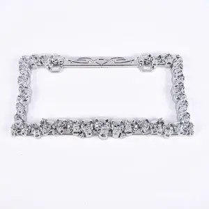 Skeleton License Plate Frame, Car Exterior Accessory for Cars，Auto Parts Accessories，Accessories for Car，License Plate Frame