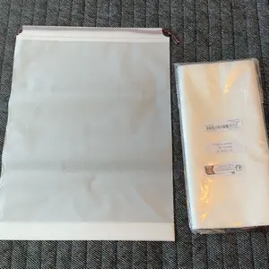 Clear Travel Organizers Storage Bag (10pcs), Drawstring Shoes Organizers, Unisex Travel Clothes Storage Bag, Shoes Storage Organizer for Travel, Outing, Daily Use, Shoe Bags