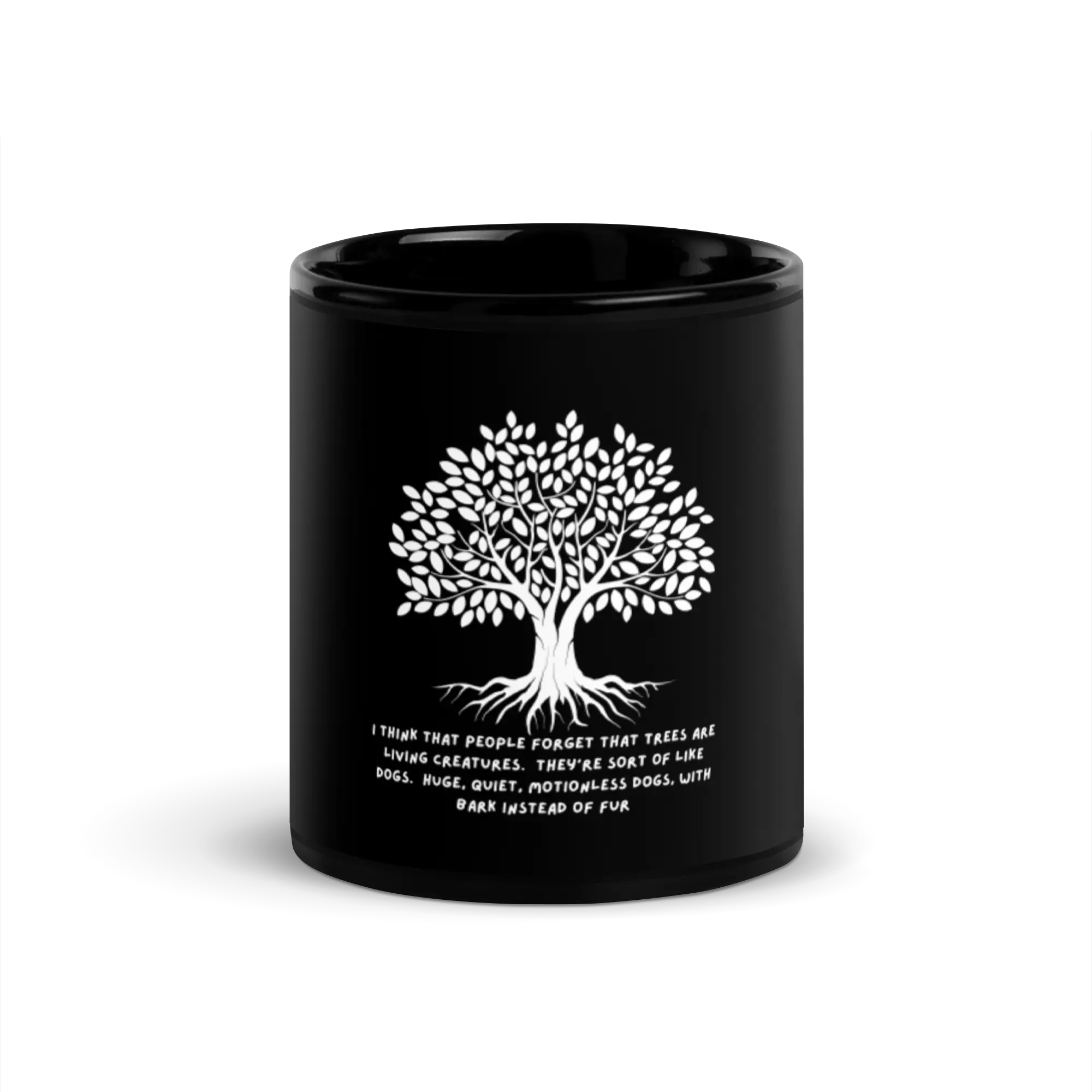 Tree Mug Deep Thoughts Jack Handey Saturday Night Live