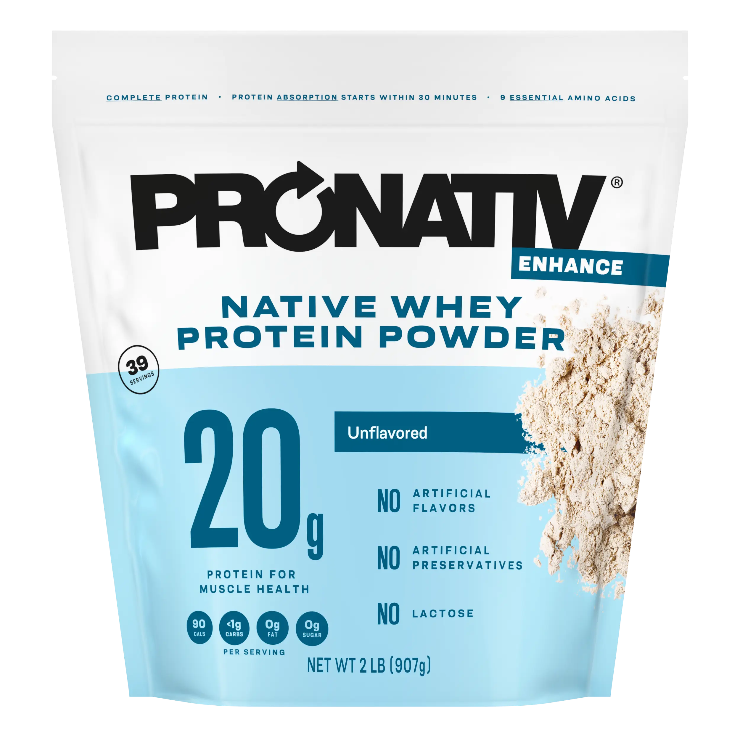 Pronativ Unflavored Native Whey Protein Powder