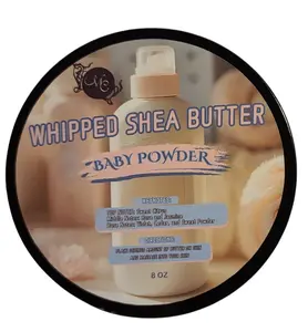 Baby Powder-     Whipped Shea Body Butter