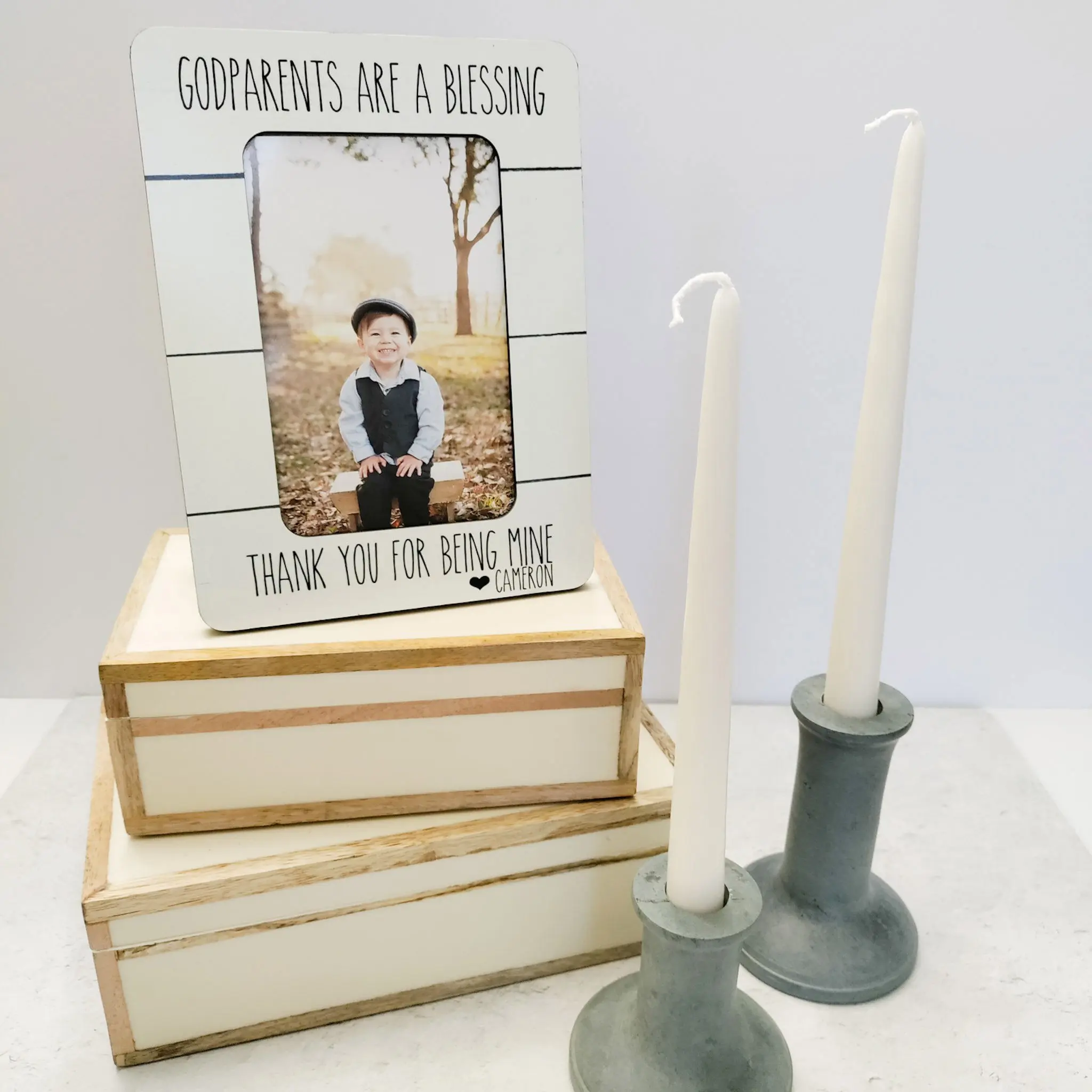 Godparents Gift Godparents Personalized Baptism Communion Gift Personalized Baptism Gift Gift From Godchild