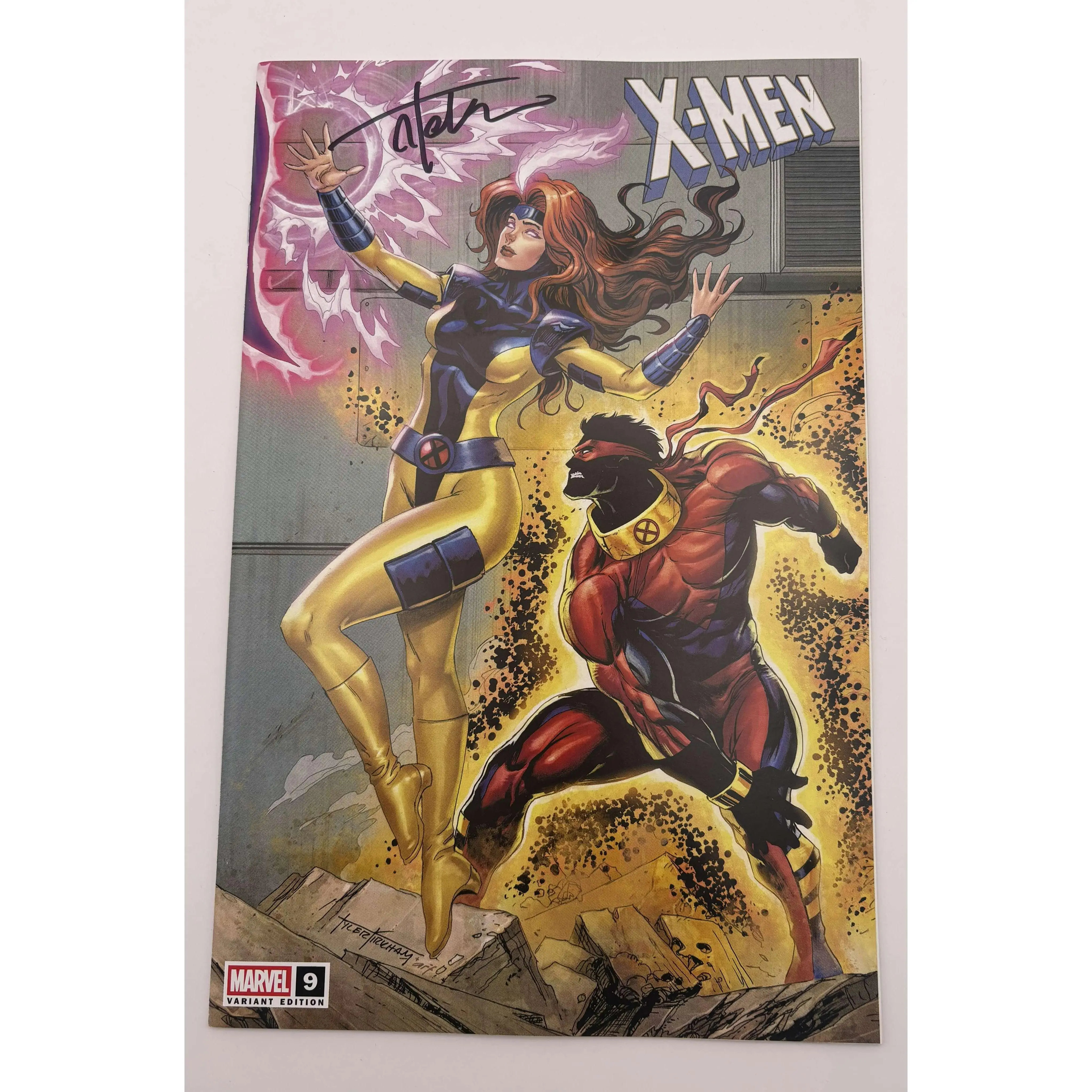 Signed Tyler Kirkham X-Men #9 Unknown Comics Exclusive Variant Cover Comic Book - Graymalkin, Cyclops, Rogue, Ryan Stegman Featured [IN STOCK]