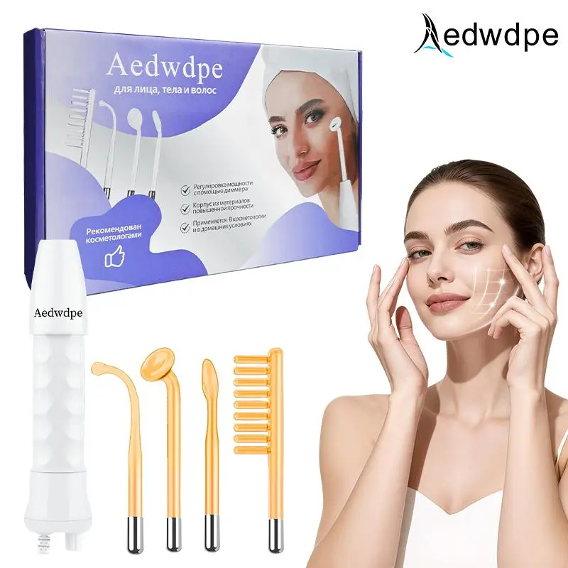 High-frequency beauty device, electrotherapy device, high-frequency ozone acne removal device, ozone device, physical therapy, microcurrent cosmetic beauty instrument, skincare, skin-tightening device, for daily use, an ideal gift choice.