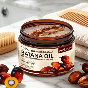 100% Pure Organic Batana Oil (Dr. Sebi Inspired) for Hair Growth with Keratin & Coffee Extract - Thickening & Nourishing Treatment Organic Hair Growth Nourishing Oil free samples
