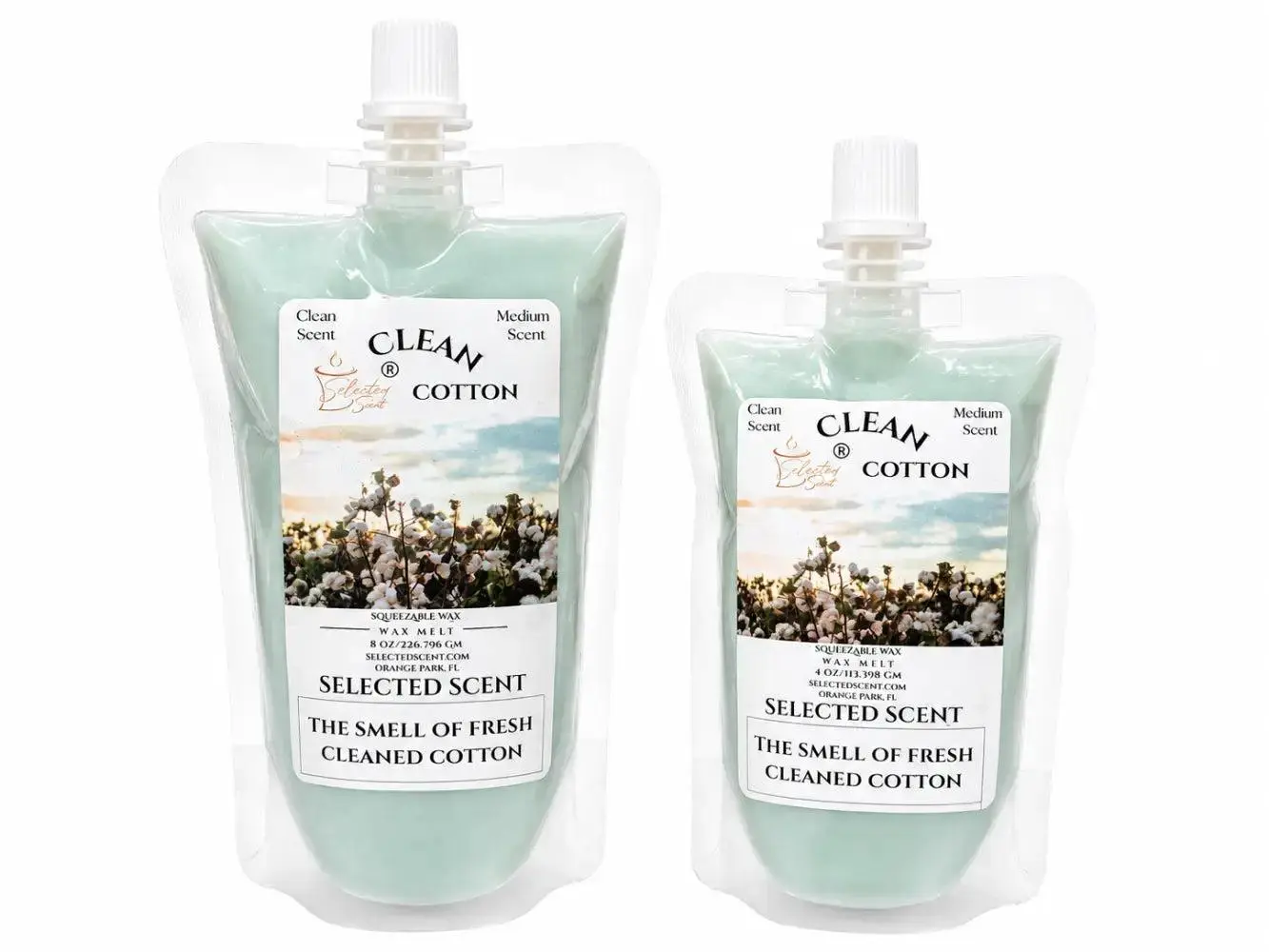 Clean Cotton Squeezable Wax Melt Aroma Fragrance Scented