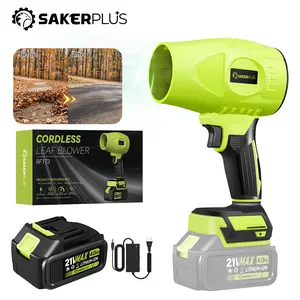 Sakerplus Turbo Jet Blower,Leaf Blower, Violent Turbo Fan, Pure Copper Motor,Car Drying After Wash, Handheld,Cordless Turbo Power Air Duster,Home Improve,Garden Mainte