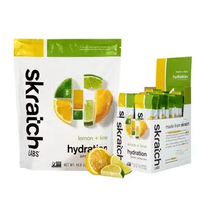 Skratch Labs Hydration Sport Drink Mix - 12.0 Servings, Contains Lemon + Lime for Hydration and Energy Support - Beverage