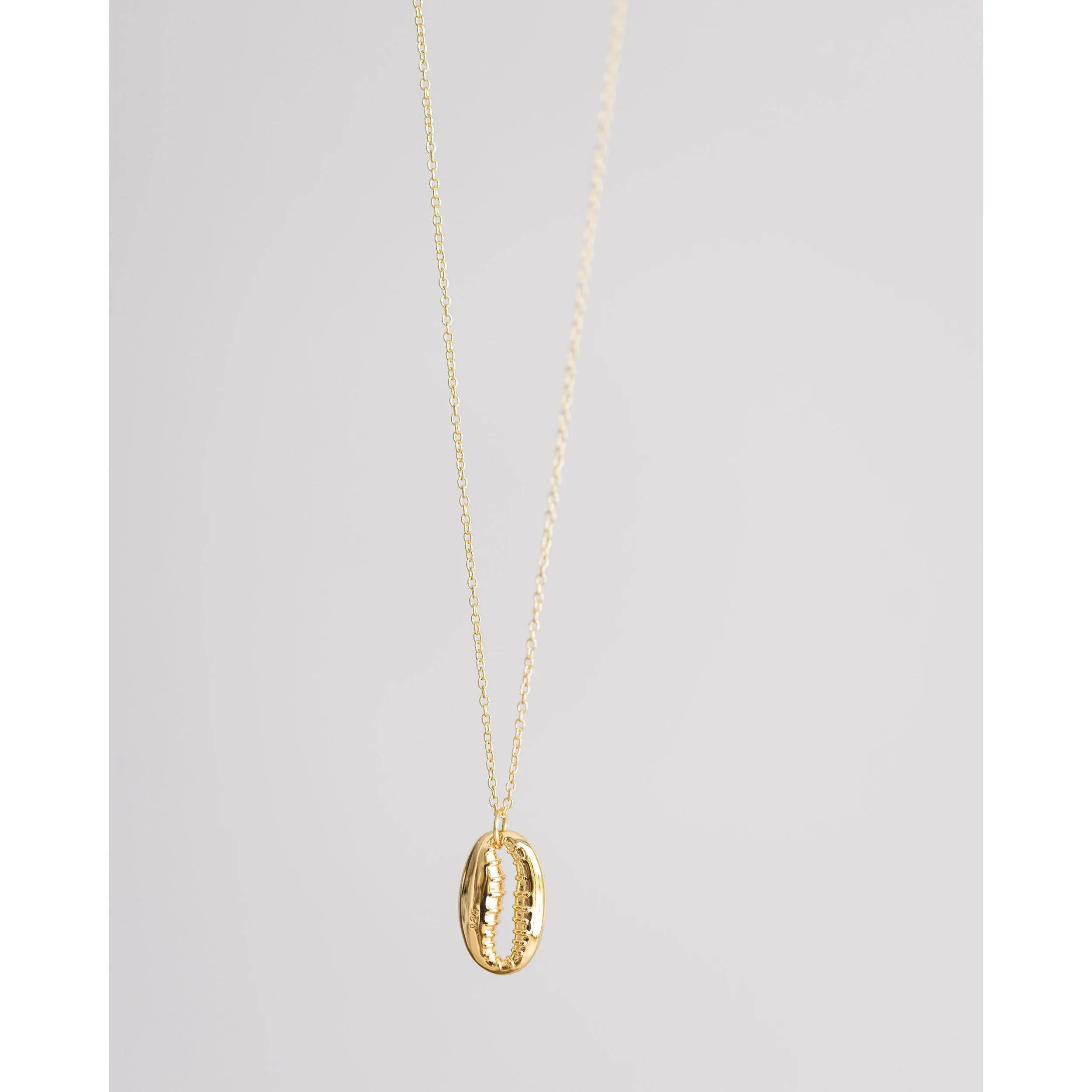 Gold Cowrie Necklace