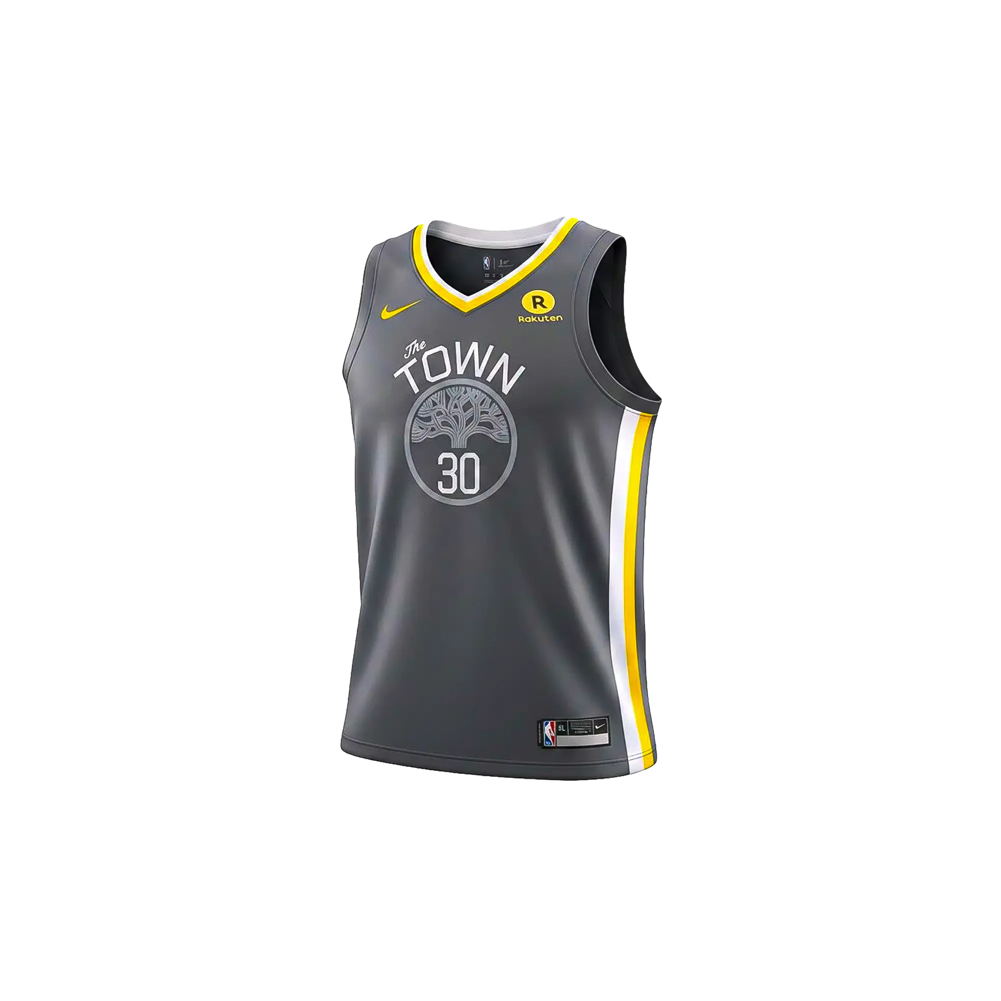 NBA GS Warriors "The Town" Statement Swingman Jersey GS "Steph Curry - Grey" 9Z2B7BZ3P CURRY