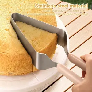 1pac Cake Cutter, Stainless Steel Cake Knife And Server With Double Handle, Adjustable Cake Slicer For Cake Server, Pie Server, Cake Cutting Set For Wedding