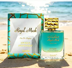 Surrati Royal Musk Sweet Powdery EDP 100ml | Unisex Arabian Sweet Musk Perfume | Long-Lasting Soft Powdery Daily Fragrance