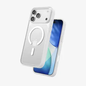 FLOLAB Surtect Tri-Fusion MagSafe Compatible Case – for iPhone 17 Series (White Clear)