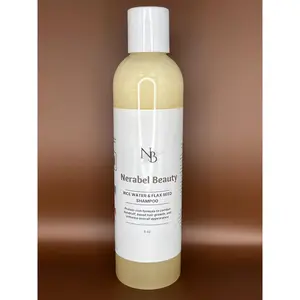 Rice Water & Flax Seed Shampoo (8 Oz)
