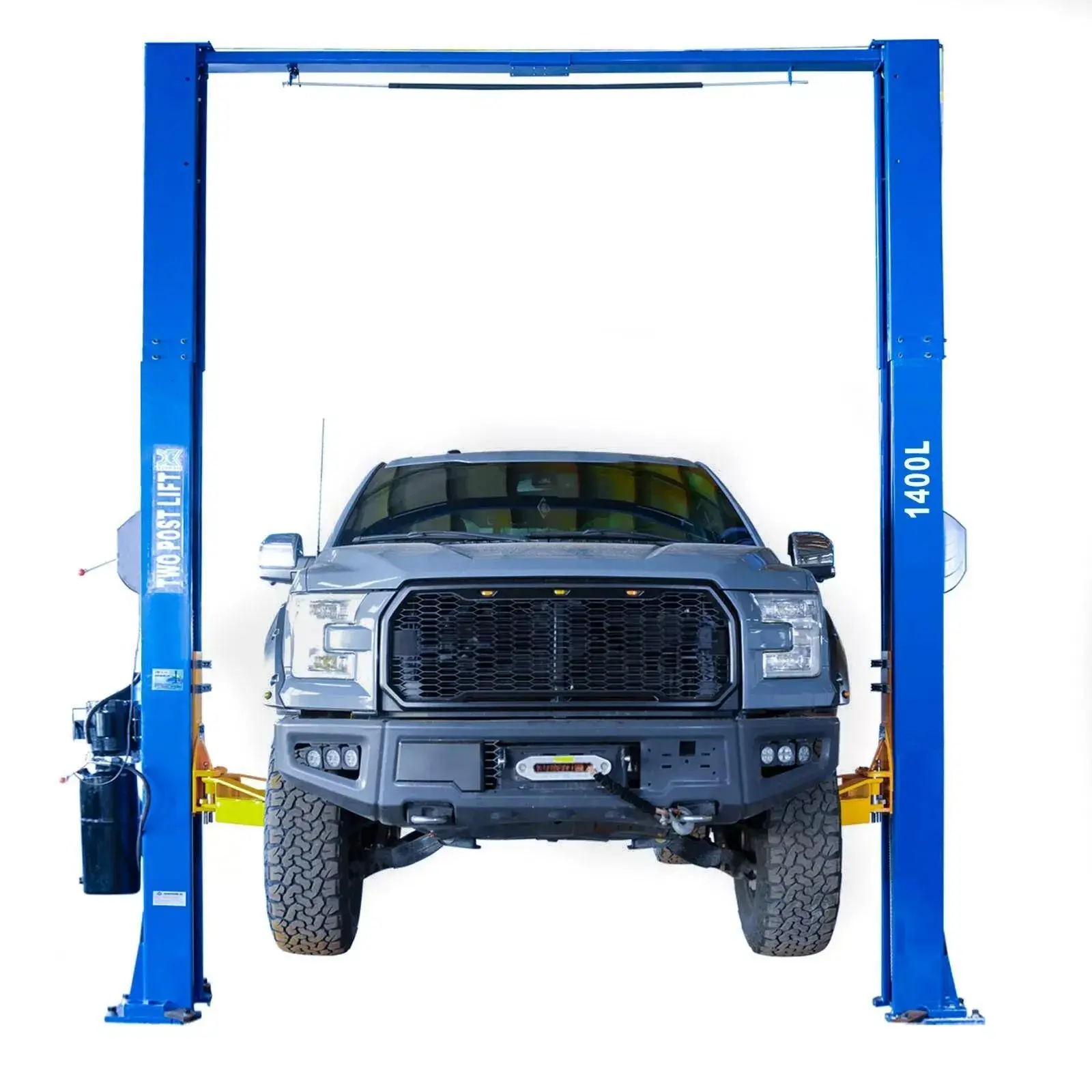 XK-Two Post 1400L Auto Lift 14000 lb. Capacity Car Vehicle Lift 12 Month Parts Replacement