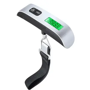 Hanging Electronic Scale 50kg 10g Digital Balance for Kitchen & Luggage with T-shaped Design Zero Tare & LCD Display