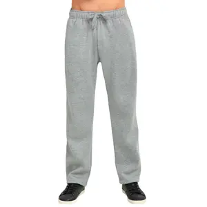 Men's Heavyweight Fleece Sweatpants Cotton with Drawstring and Pockets S-3XL Regular Big & Tall Lounge Pants Fall Winter Solid Casual Menswear Outdoor