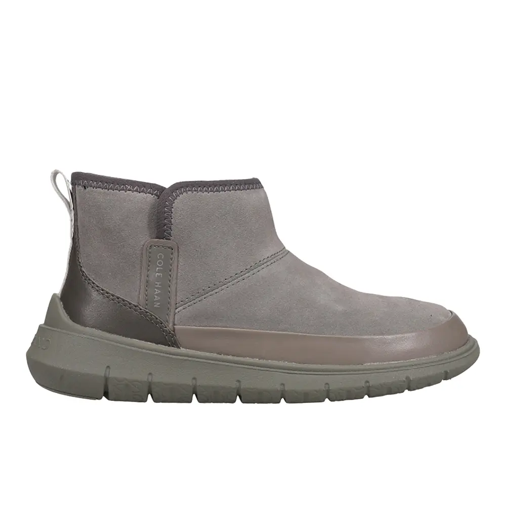 Cole Haan Womens Generation Zerogrand Pull On Round Toe Casual Boots Ankle Low Heel 1-2" - Grey