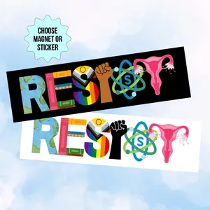 RESIST Car Magnet/Bumper Sticker