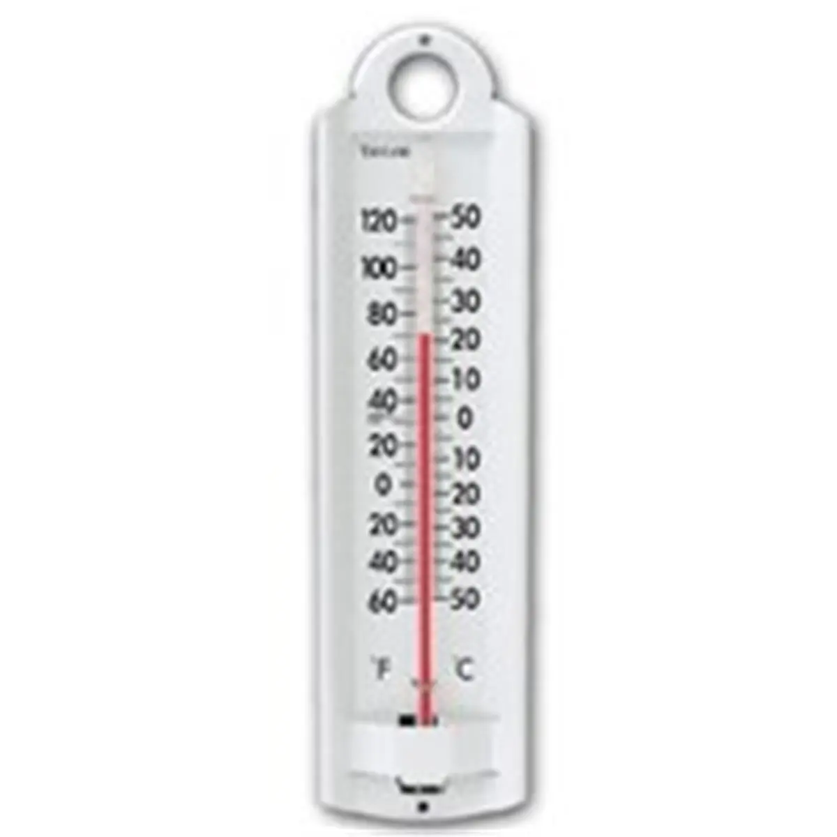 212 MAIN Aluminum Rustproof Indoor-Outdoor Thermometer (Model 5135), Fahrenheit/Celsius