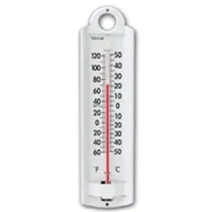 212 MAIN Aluminum Rustproof Indoor-Outdoor Thermometer (Model 5135), Fahrenheit/Celsius