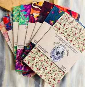 Large Beeswax Wrap- Floral  (Naturally Bloomed)