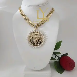 LaYaiBoutique #2106 14k Gold Filled centenary Necklace and Pendant High Quality