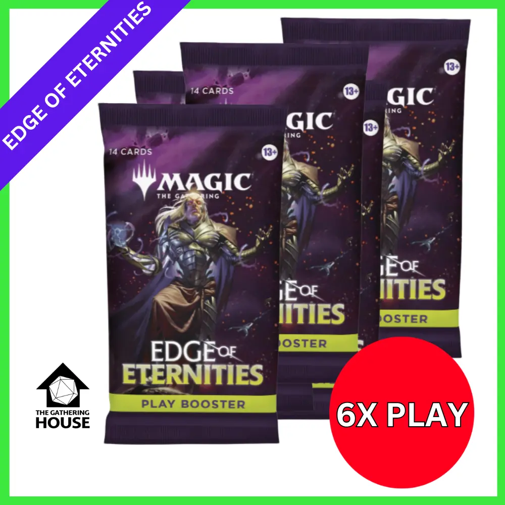 1x - 3x - 6x Edge of Eternities - Play Booster Pack - Edge of Eternities (EOE) MTG - Magic the Gathering - TikTok Shop 1x - 3x - 6x Edge of Eternities - Play Booster Pack - Edge of Eternities (EOE) MTG - Magic the Gathering - TikTok Shop
