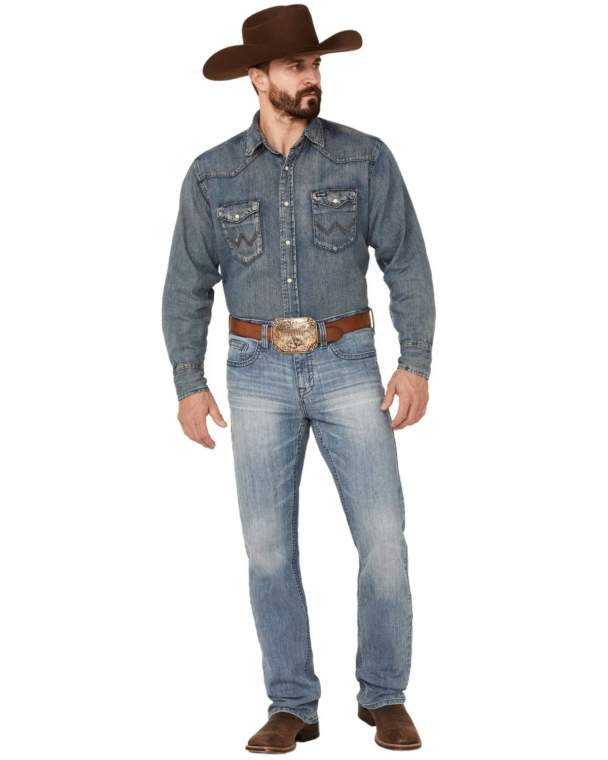 Cody James Men's Men'S Buckskin Wash Jackson Slim Straight Stretch Denim - Cjho21j21-Ltw