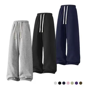 Men’s sweatpants with a relaxed fit, casual drawstring, and elastic waistband—loose cut joggers with pockets, comfortable for everyday wear
