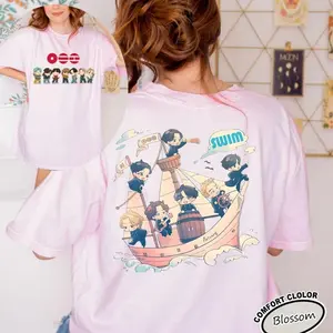 Arirang World Tour Swim Track Shirt, Bangtan 2026 Concert Tee, Merch Gift for Kpop Fan CUU