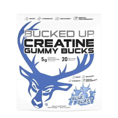 Bucked Up Creatine Gummy Bucks (New and Improved)
