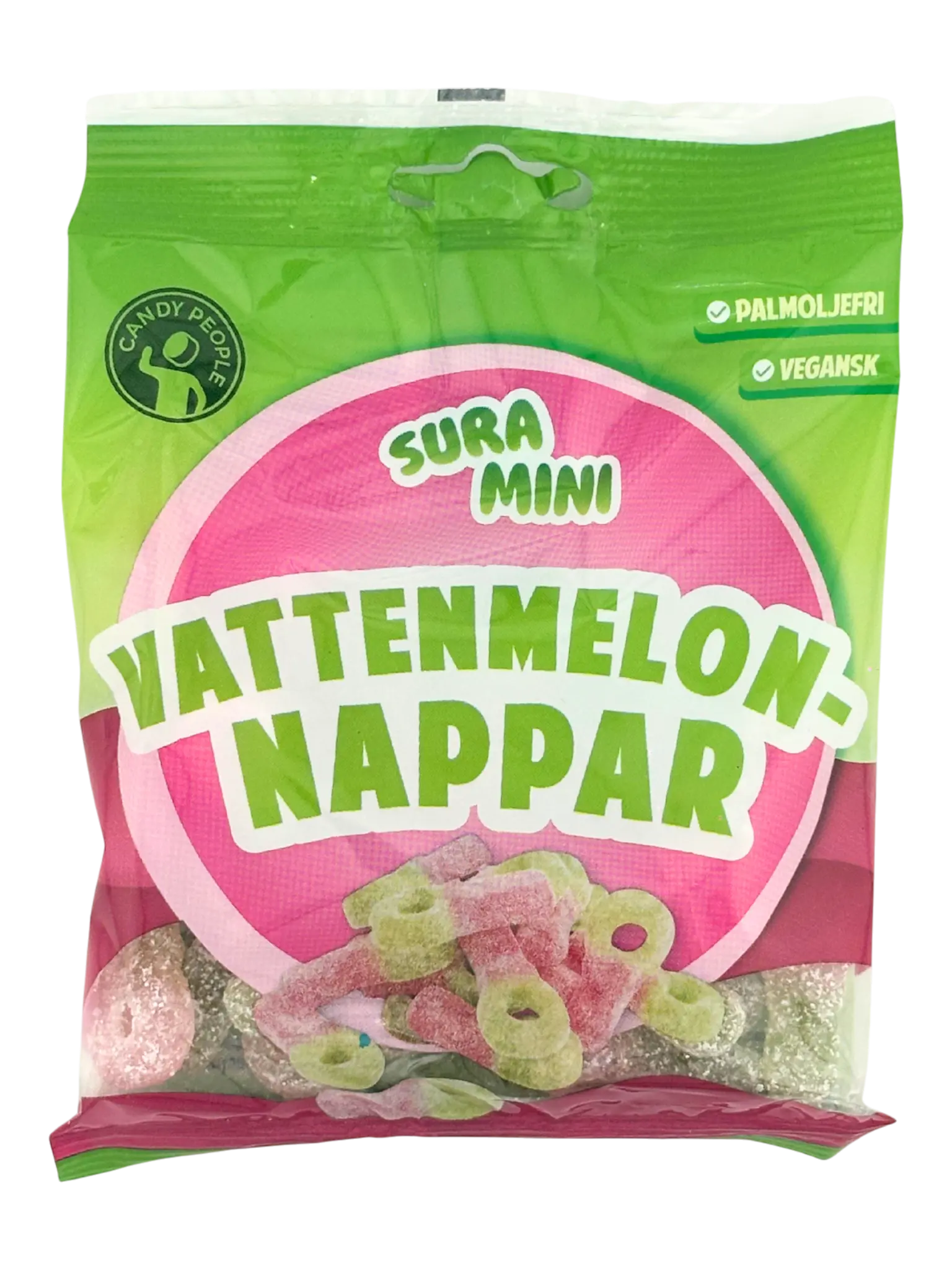 Candy People Sour Mini Watermelon Pacifier (Vattenmelonsnappar) 70g