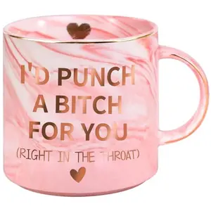 Mothers Day Gifts for Mom Wife from Daughter Son, Birthday Gifts for Women Her Girlfriend Sisters Friends, 12 OZ Funny Coffee Mug, Valentines Galentines Day Christmas Stocking Stuffers