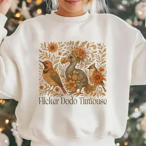 Flicker Dodo Titmouse Shirt, Digital File, Feminist Gift, Liberal Shirt, Activism Activist Tee, FDT Subtle Shirt, Shirt File