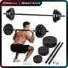 45LB Adjustable Rubber Plate Weight Set - Compatible with Barbells, Adjustable Barbell Weight Lifting, Indoor Fitness Gear, Gym Workout Sets, Muscle Training Tool, Home Gym Accessory, Quiet Strength Training Equipment