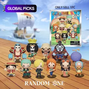 Blind Box Keychain, 1 Count Random Cartoon Anime Character Mystery Surprise Keychain, Fashion Trend Collectible Key Ring for Car Keys Backpack Hanging, Keychain Surprise Collectibles, Trendy Cute Keychain Keychain For Bags #GLOBAL PICKS