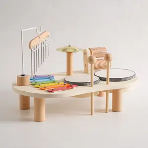 Early Education Multifunctional Music Station, Children Hand-Eye Coordination Toy, Piano Drum Set, Drum Kit, Christmas Gift, Inspires Musical Inspiration