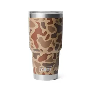 Rambler 30oz Tumbler W/Magslider Lid - Wetlands Camo
