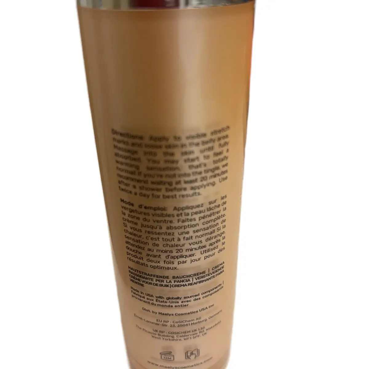 Maelys Bflat belly firming cream Skin Repair Lotions