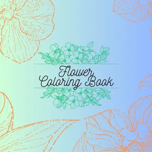 Flower Coloring Book for Adults | Relaxing Stress Relief Coloring Pages | Perfect Self-Care Gift