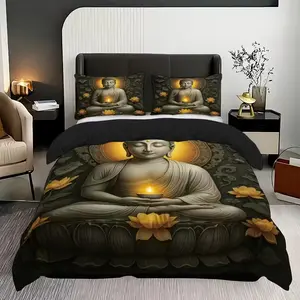 3 Piece Down Comforter Set & Pillowcases, Soft Bedding Essentials, Perfect Match for Modern Bedroom Decor, Must-Have for Cozy Nights, Soft Bedding Sets
