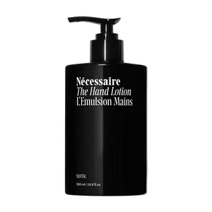 Nécessaire The Hand Lotion Santal — Warm Woodsy Vitamin + Mineral Nourishing Hand Cream for Women + Men — Hydrating Moisturizer for All Skin Types. 500ml/16.9 fl oz