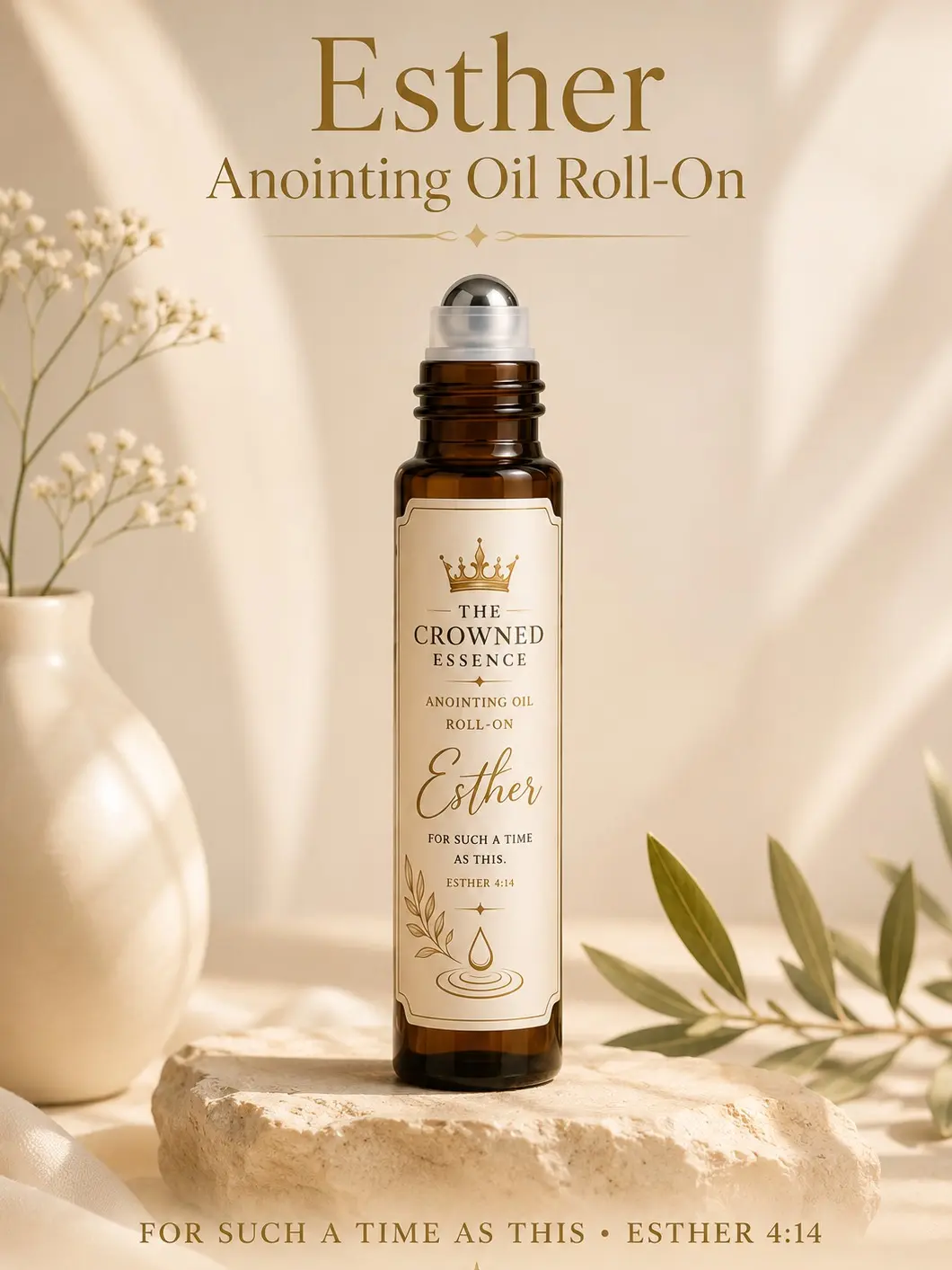 Esther Biblical Anointing Oil Roll-On | 10 mL (.35 fl oz)