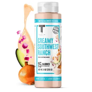 Taste Flavor Co. Creamy Southwest Ranch - Low Calorie Sauce with All Natural Ingredients