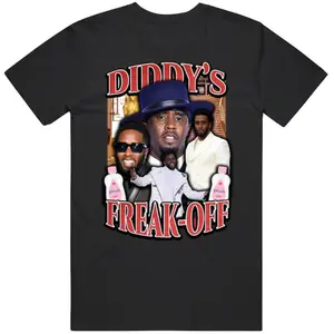 Diddy Party Freak Off Baby Oil Tiktok Meme Joke Gift T Shirt--Unisex T-shirt 100% cotton funny tshirt--Give him/her a gift